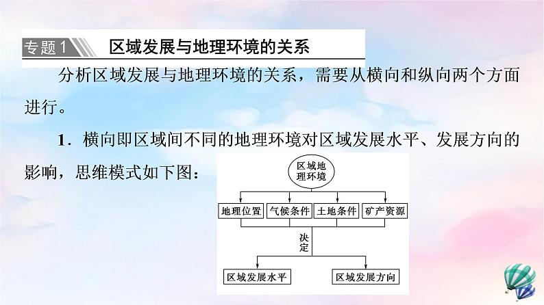 鲁教版高中地理选择性必修2第1单元单元总结探究课课件+学案05