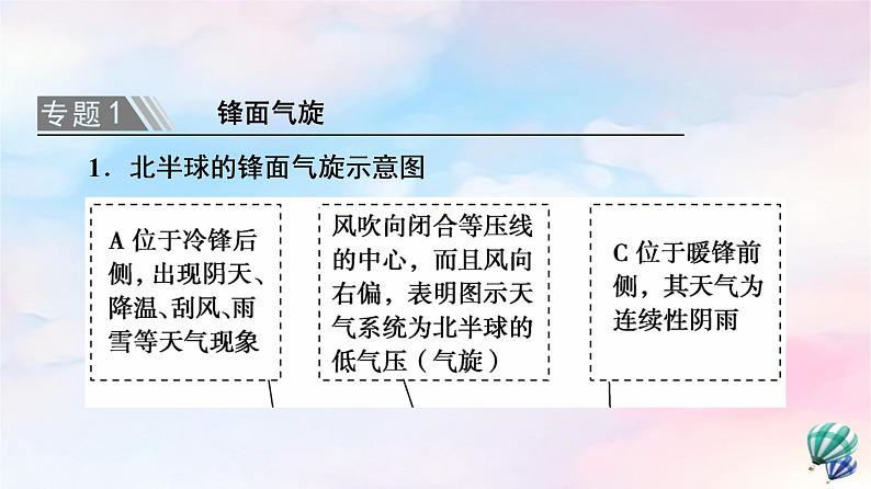 鲁教版高中地理选择性必修1第3单元单元总结探究课课件+学案06