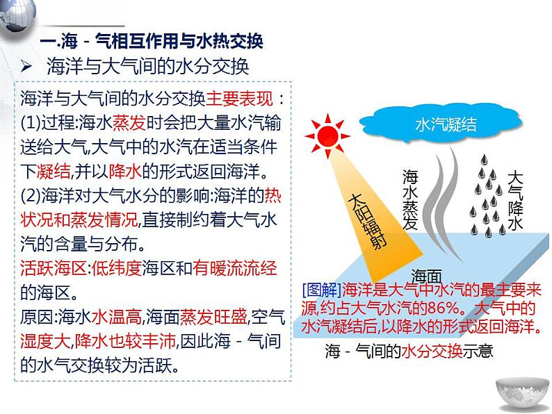 湘教版高中地理选修第一册4.3 海-气相互作用 课件第4页