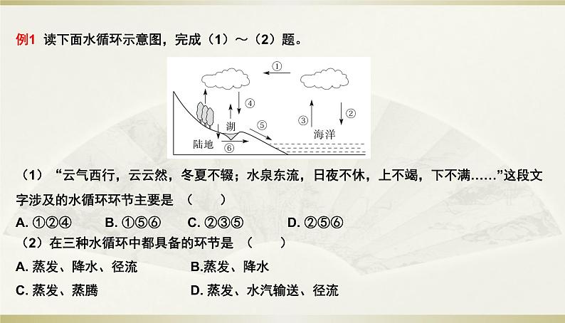 人教版高中地理必修第一册第三章-第一节水循环课件08