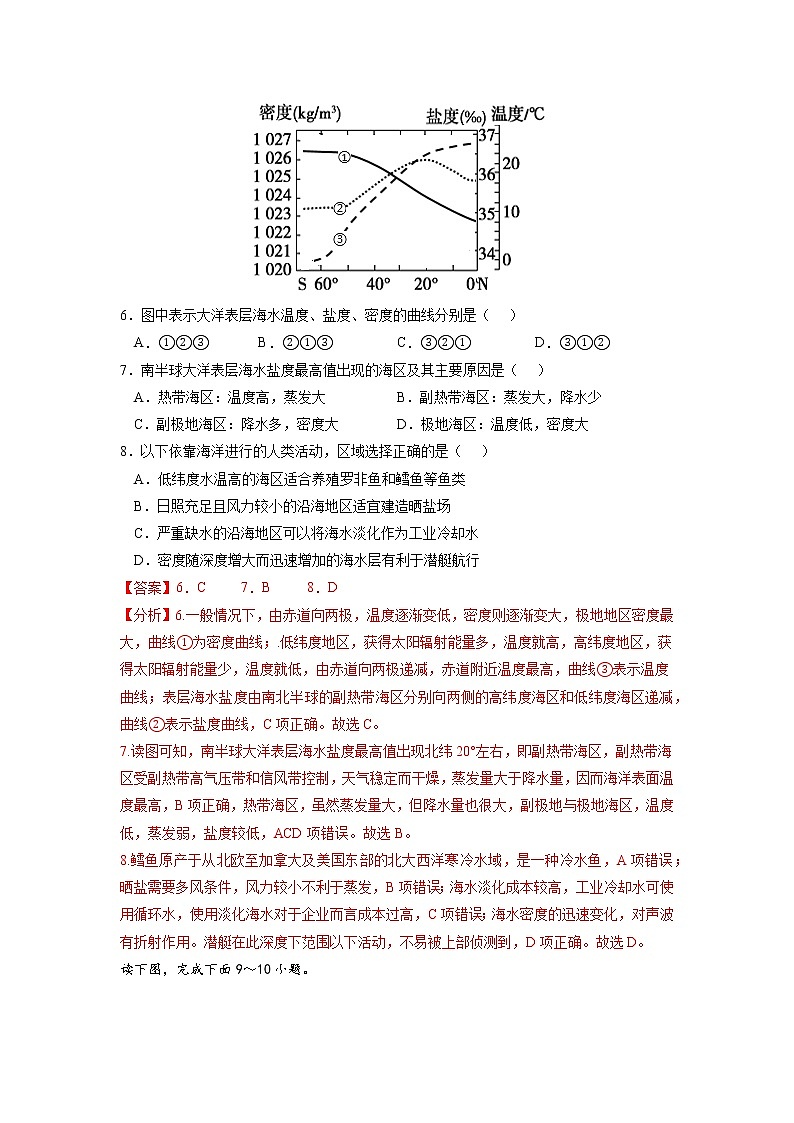2.5海洋空间资源与国家安全 课件+练习-高二地理（湘教版2019选择性必修3）03