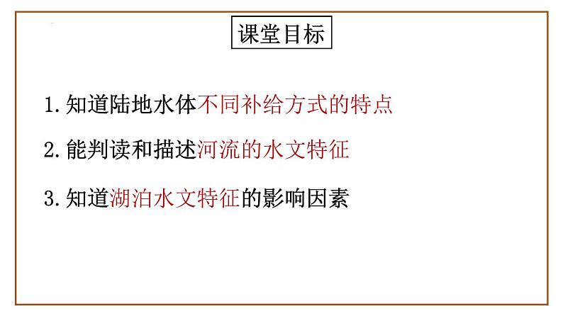 【备战2023高考】地理总复习——第11讲《陆地水体的相互补给和水文特征》课件（新教材新高考）04