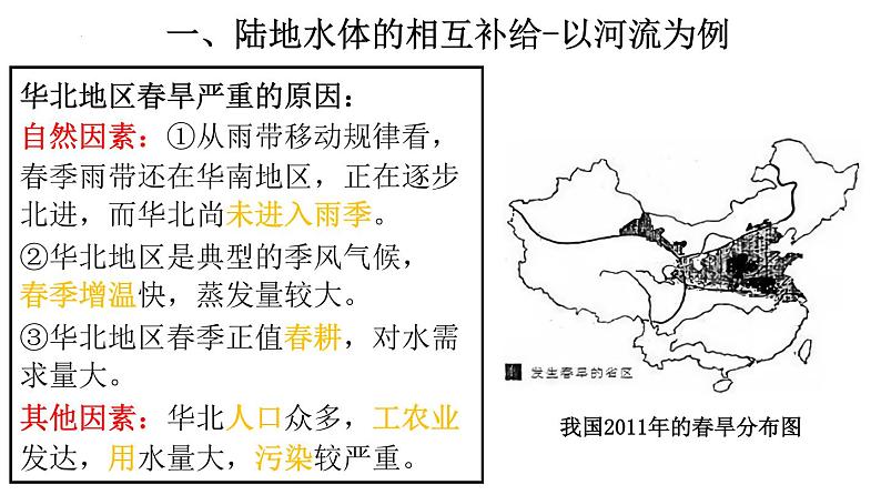 【备战2023高考】地理总复习——第11讲《陆地水体的相互补给和水文特征》课件（新教材新高考）08