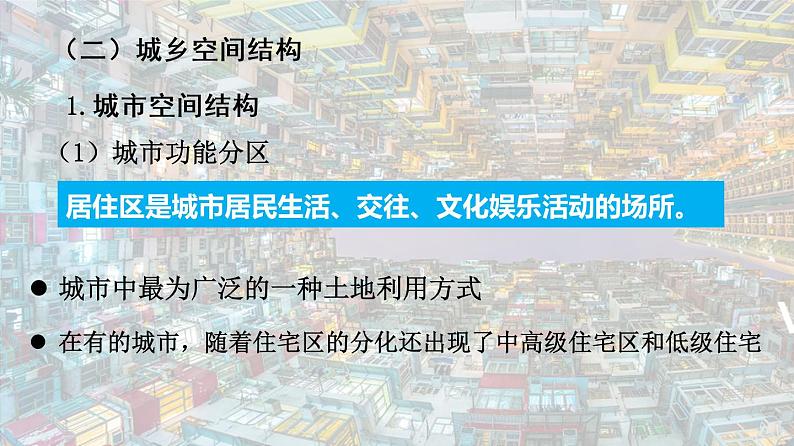 【备战2023高考】地理总复习——第24讲《城乡空间结构和景观》课件（新教材新高考）05