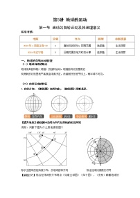 【备战2023高考】地理总复习——第1节《地球的自转运动及其地理意义》讲义 （新教材新高考）