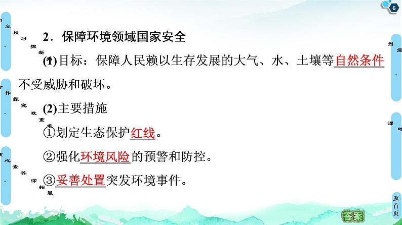 高中地理选择性必修三  20-21 第4章  第2、3节　国家战略与政策　国际合作第6页