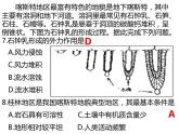 4.1常见地貌类型练习题