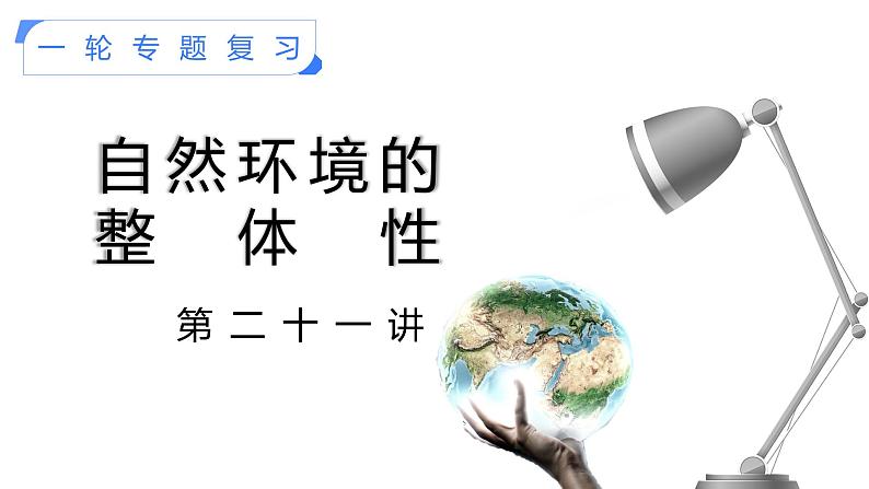 【备战2023高考】地理考点全复习——21《自然环境的整体性》复习课件第1页