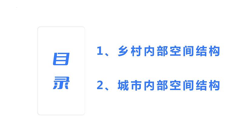 【备战2023高考】地理考点全复习——26《城乡内部空间结构》复习课件第3页