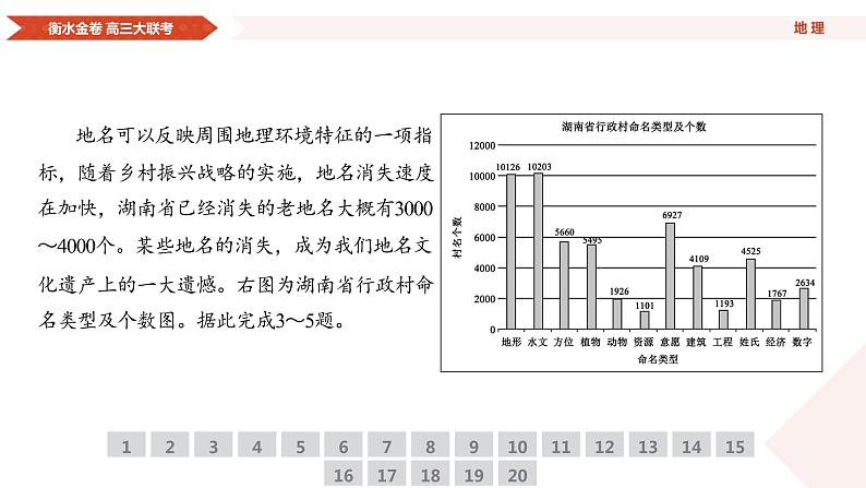 衡水金卷先享联盟高三联考地理课件第7页