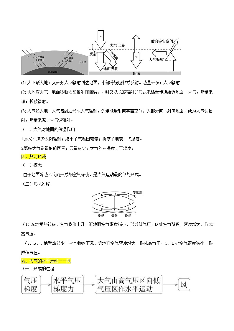 专题02 自然环境要素（大气、水、岩石、植物与土壤）-2023年山东省普通高中地理学业水平合格性考试必备考点归纳与测试第3页