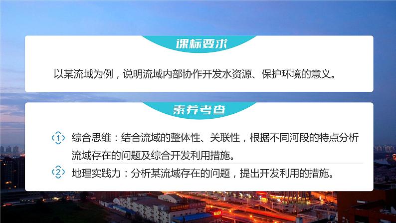 2023年高考地理一轮复习（新人教版） 第3部分 第4章 课时70流域内协调发展第2页