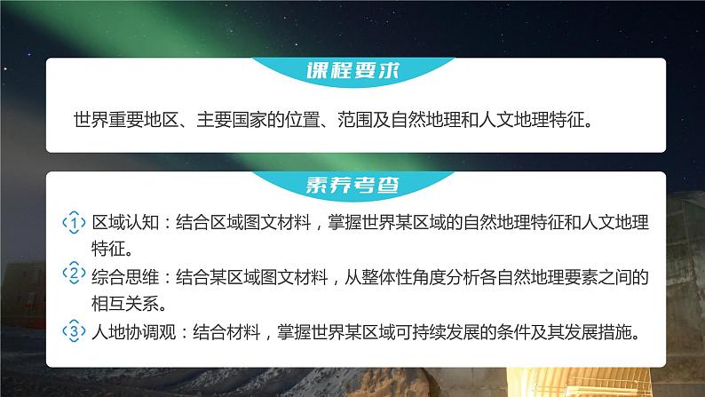 2023年高考地理一轮复习（新人教版） 第5部分 第1章 第1讲 课时87　欧洲西部　两极地区 课件03