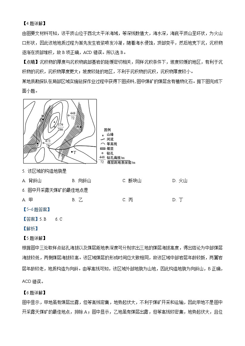 2021-2022学年山西省长治市第二中学高二上学期第一次月考地理试题含解析第3页