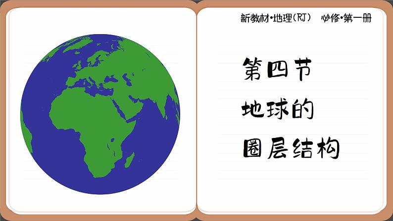 1.4 地球的圈层结构 课件 人教版高中地理必修一第1页