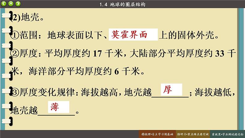 1.4 地球的圈层结构 课件 人教版高中地理必修一第7页