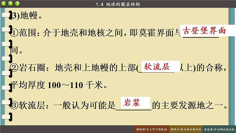 1.4 地球的圈层结构 课件 人教版高中地理必修一第8页