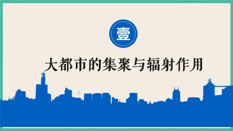 第二章  第一节  大都市的辐射功能——以我国上海为例 课件03