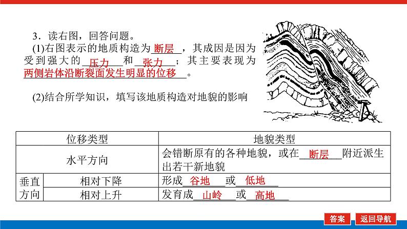 2023统考版高中地理全程复习课件：第7讲 地球表面形态第6页