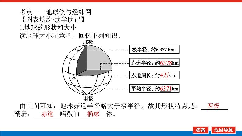 2023统考版高中地理全程复习课件：第1讲 地球仪与地图三要素第4页