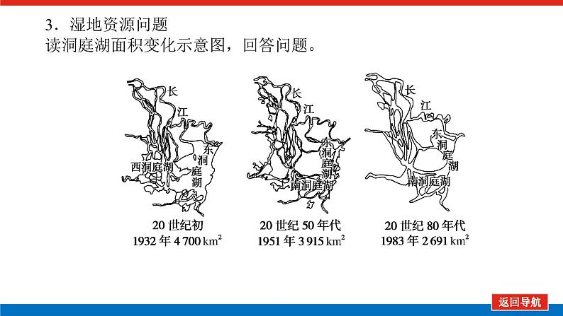 2023统考版高中地理全程复习课件：第31讲 湿地资源的开发与保护——以洞庭湖区为例第7页