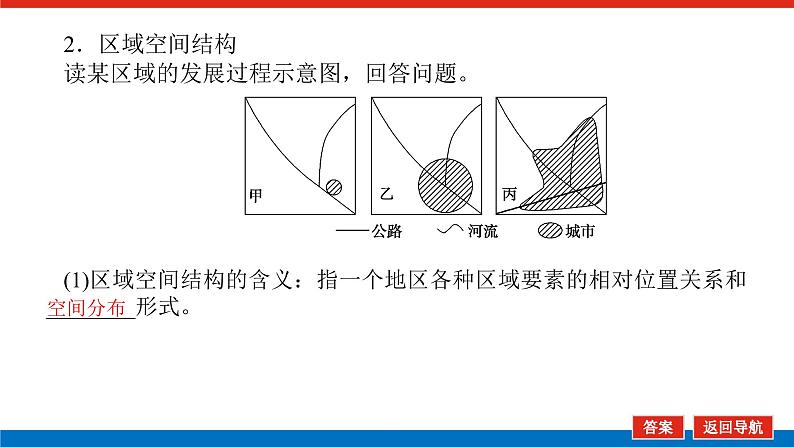 2023统考版高中地理全程复习课件：第28讲 区域的基本含义、区域发展阶段和区域发展差异06