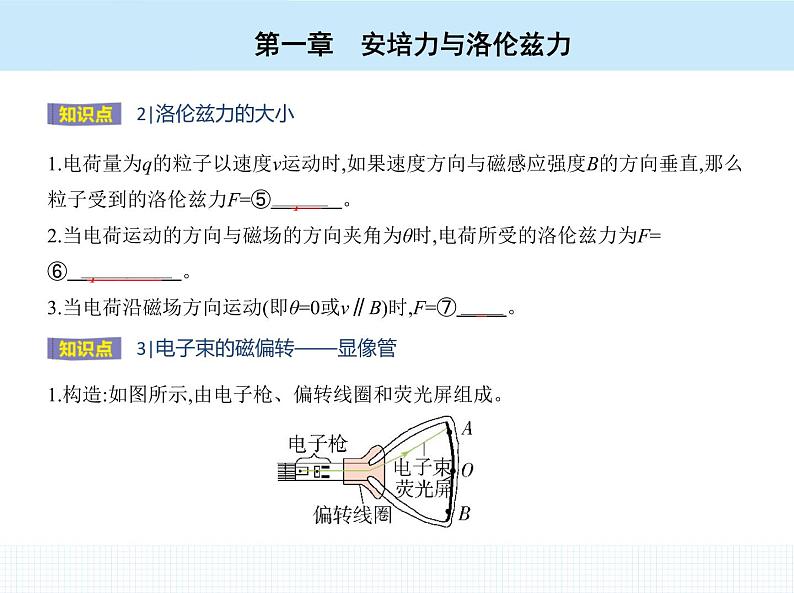 高中物理 选择性必修2 第一章 2 磁场对运动电荷的作用力课件PPT04