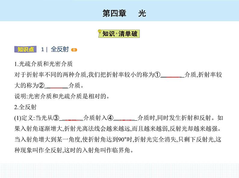 高中物理 选择性必修1 第四章 2 全反射课件PPT第3页