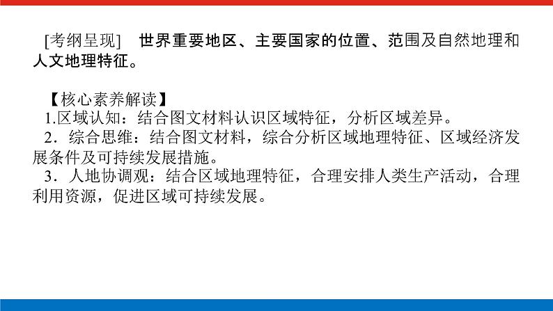 2023统考版高中地理复习课件：第四部分 第十八章 第32讲 世界热点区域与国家第2页