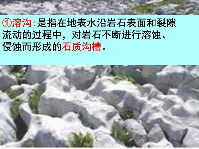 《2.3喀斯特、海岸和冰川地貌 第一课时 课件 2022-2023学年高一地理湘教版（2019）必修第7页