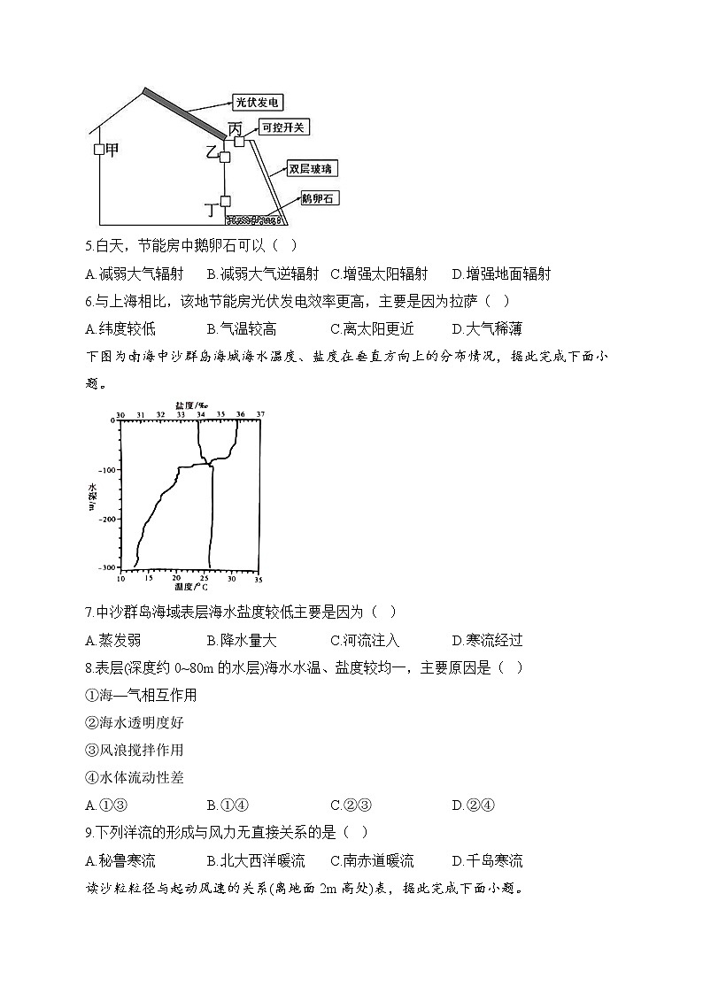 2022-2023学年人教版（2019）高一地理上学期期末达标测试卷（B卷）第2页