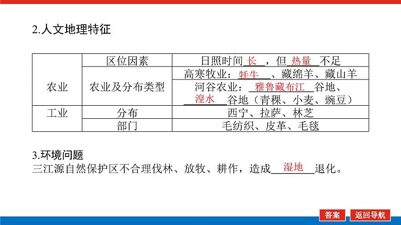 2023新教材高中地理复习课件：第53讲热点4青藏地区第7页