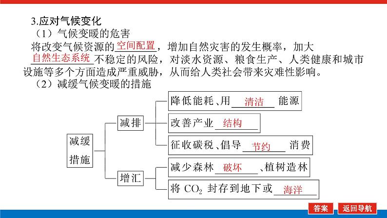 2023新教材高中地理复习课件：第50讲 全球气候变化与国际合作第8页