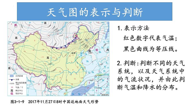 3.1.3 常见的天气现象及成因（天气图的判读）（课件）-2022-2023学年高二地理同步精品课堂（中图版2019选择性必修1）03