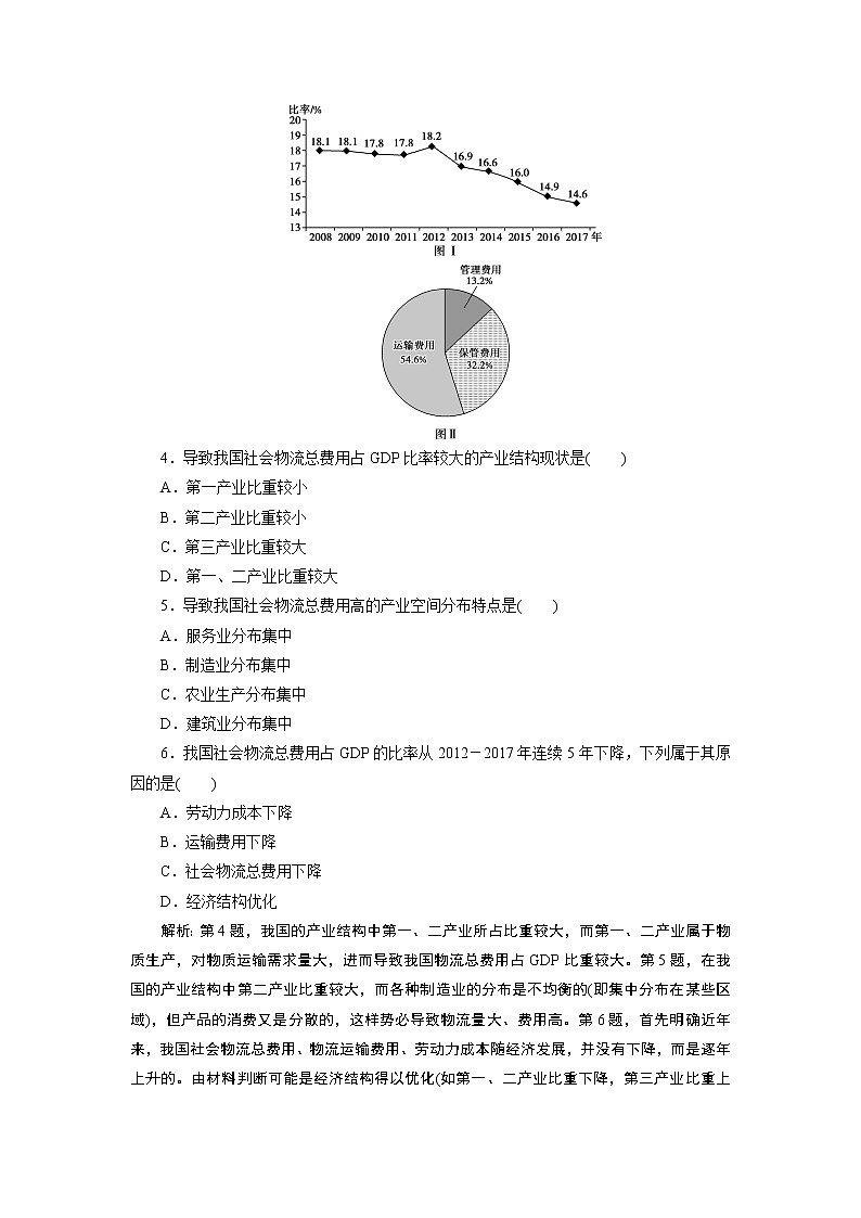新高中地理高考2021年高考地理一轮复习 第39讲　达标检测知能提升02
