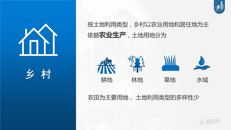 新高中地理高考2023年高考地理一轮复习（新人教版） 第2部分 第2章 课时49　乡村和城镇空间结构课件PPT第8页