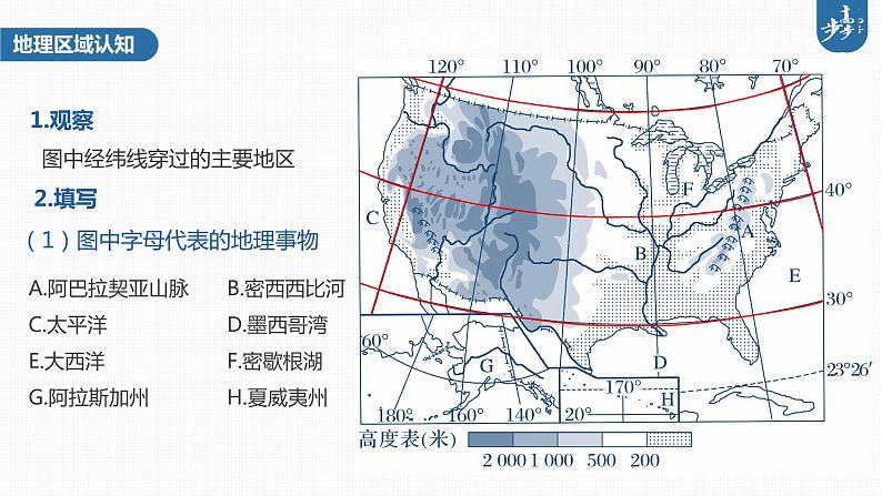 新高中地理高考2023年高考地理一轮复习（新人教版） 第5部分 第1章 第2讲 课时90　美国　巴西课件PPT第4页