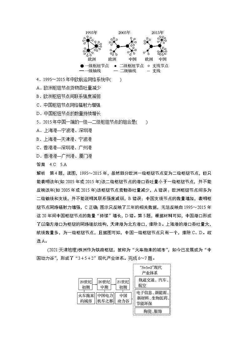 新高中地理高考2023年高考地理一轮复习（新人教版） 第2部分 第4章 真题专练第2页