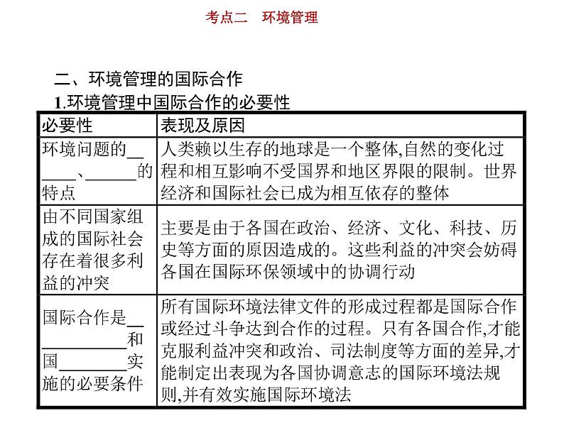 新高中地理高考第14单元 第2讲 环境管理 课件练习题07