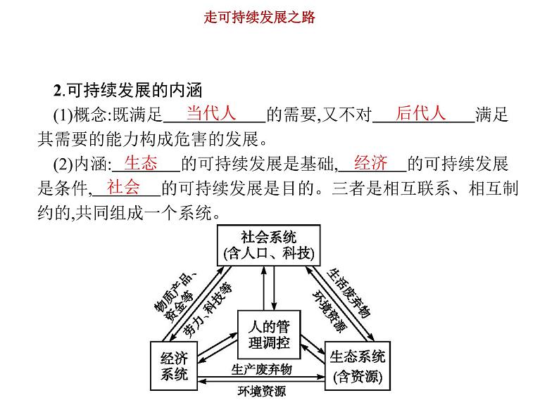 新高中地理高考第11单元 走可持续发展之路 课件练习题第4页