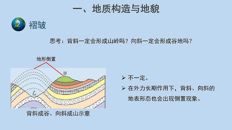 2.2构造地貌的形成（第1课时）示范课件第7页
