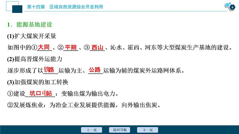 新高中地理高考新高考地理一轮复习 第29讲　能源资源的开发——以我国山西省为例课件PPT07