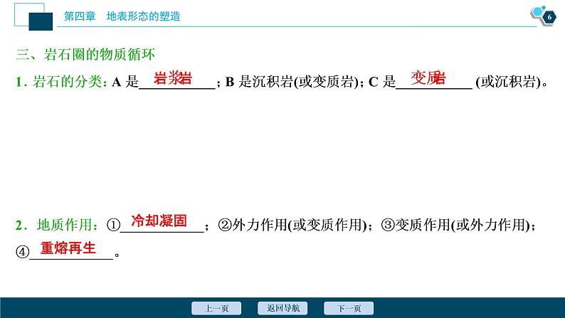 新高中地理高考新高考地理一轮复习 第12讲　营造地表形态的力量课件PPT第7页