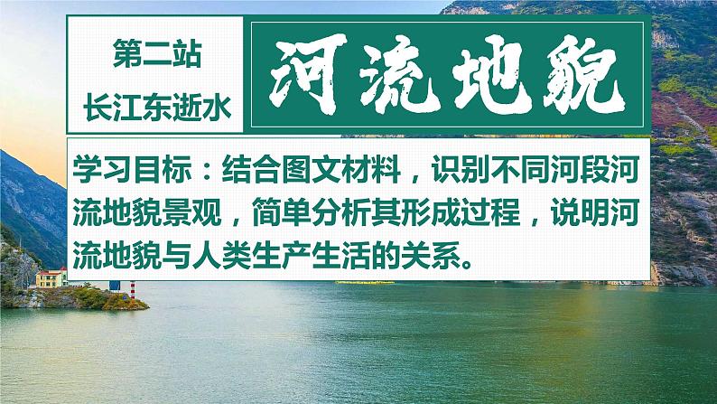 2022-2023学年高中人教版地理必修1第四章第一节常见地貌类型之河流地貌 课件第3页