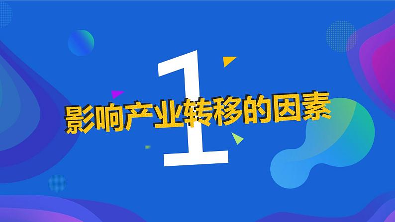 湘教版（2019）选择性必修2：3.1《产业转移对区域发展的影响》课件06