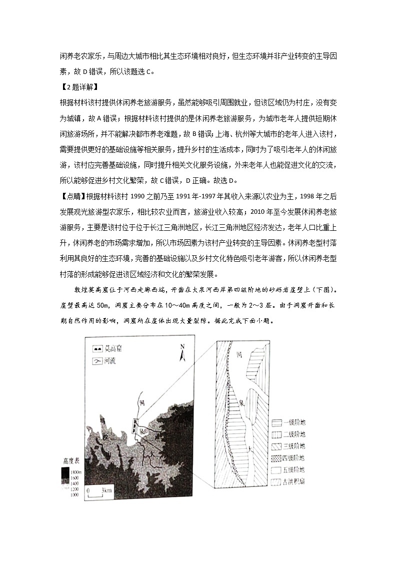 2021年高考真题地理(山东卷)（含解析版）02