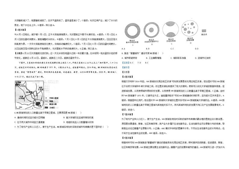 2021年高考地理（福建卷）含解析版02