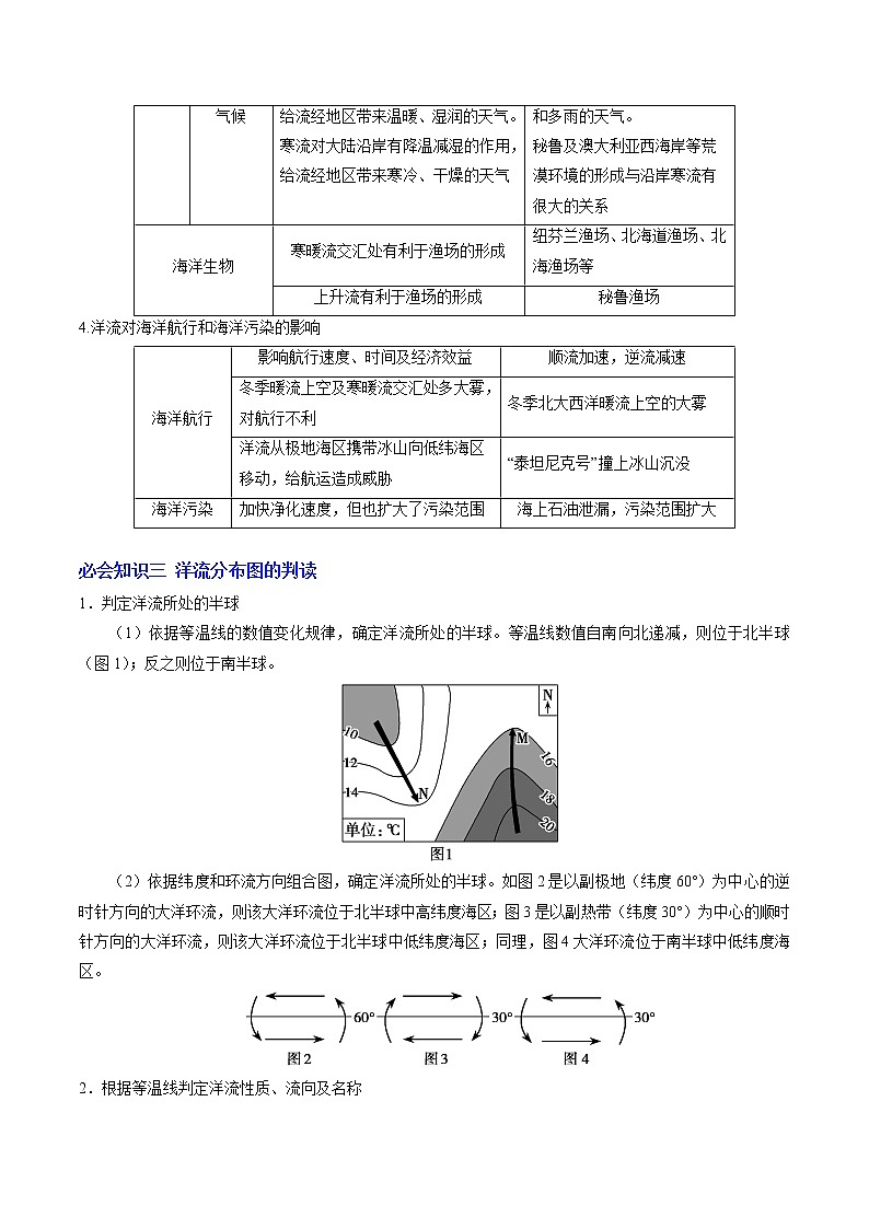 4.2 洋流（讲义）-【讲义+分层练】高二地理上学期同步备课优质资源（人教版2019选择性必修1）03