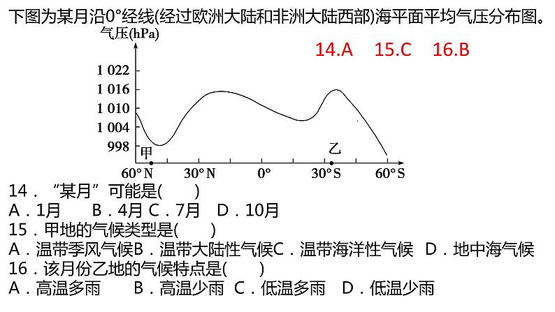 087气候类型2023届高三地理一轮总复习第五部分自然地理之大气课件PPT第8页