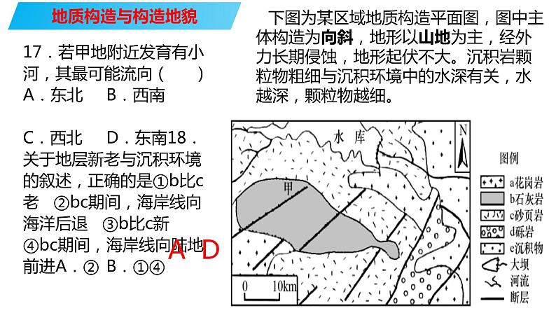 090地质构造与构造地貌2023届高三地理一轮总复习第五部分自然地理之地表形态课件PPT第6页